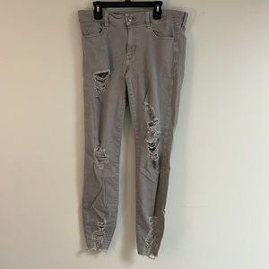 american eagle grey jeans